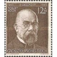 Deutsches Reich 1944 - Robert Koch, neuzata