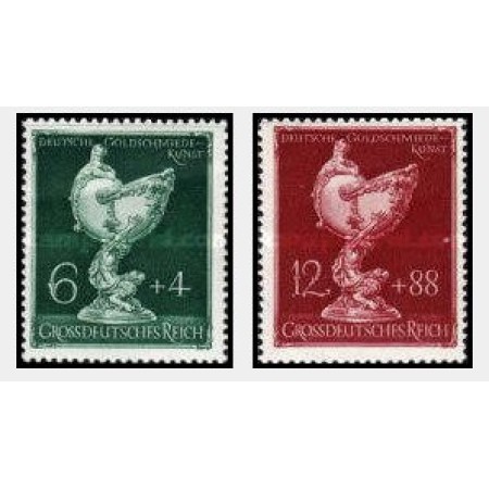 Deutsches Reich 1944 - Goldsmith's Art, aurari, serie neuzata Deutsches Reich 1944 - Goldsmith's Art, aurari, serie neuzata