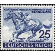 Deutsches Reich 1942 - Hamburg Derby, cai, calarie, neuzata