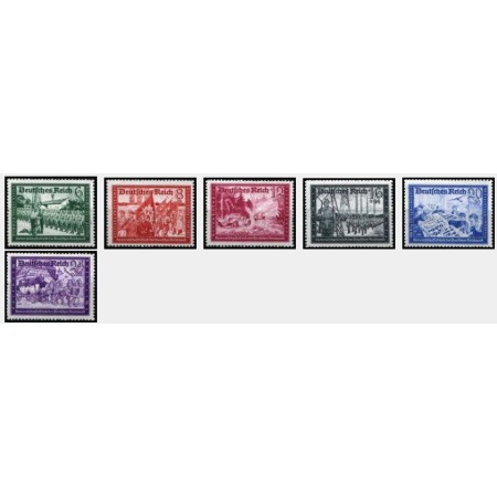 Deutsches Reich 1941 Postkameradschaft II serie neuzata Deutsches Reich 1941 Postkameradschaft II serie neuzata
