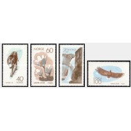 Norvegia 1970 - Protectia naturii, fauna-flora, serie neuzata