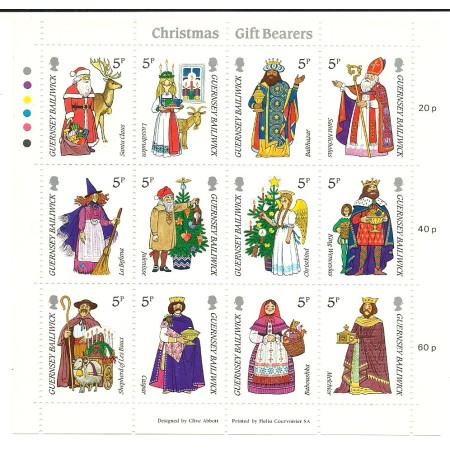 Guernsey 1985 - Craciun, bloc neuzat Guernsey 1985 - Craciun, bloc neuzat