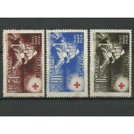 1943 - Crucea Rosie, serie neuzata