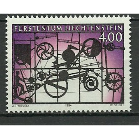 Liechtenstein 1994 - Arta contemporana, neuzata Liechtenstein 1994 - Arta contemporana, neuzata