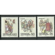 Liechtenstein 1990 - sarbatori de iarna, serie neuzata