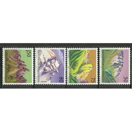 Liechtenstein 1989 - munti, serie neuzata Liechtenstein 1989 - munti, serie neuzata
