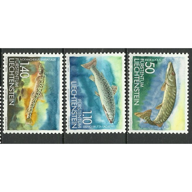 Liechtenstein 1989 - pesti, serie neuzata Liechtenstein 1989 - pesti, serie neuzata