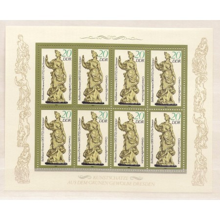 DDR 1984 - sculpturi, KLB neuzat