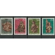 Liechtenstein 1977 - Craciun, serie neuzata