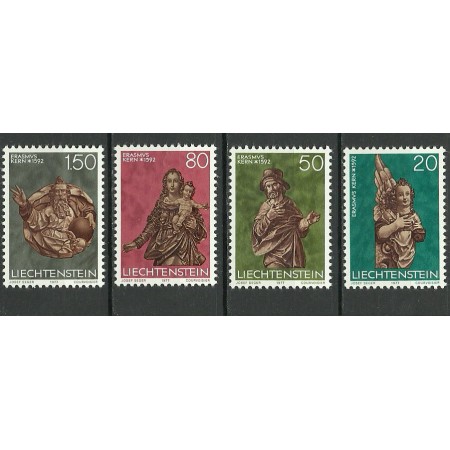 Liechtenstein 1977 - Craciun, serie neuzata Liechtenstein 1977 - Craciun, serie neuzata