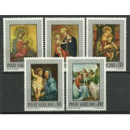 Vatican 1971 - Picturi religioase, serie neuzata