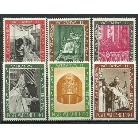 Vatican 1966 - Consiliul Ecumenic, serie neuzata Vatican 1966 - Consiliul Ecumenic, serie neuzata