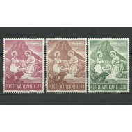 Vatican 1965 - Craciun, serie neuzata