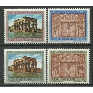 Vatican 1964 - Monumente din Nubia, serie neuzata