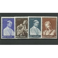 Vatican 1964 - expo New York, serie neuzata