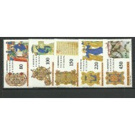 Vatican 1980 - 1500th anniv. Benedikt von Nursia, serie neuzata