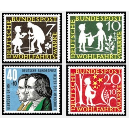 Bundes 1959 - Povesti, Fratii Grimm, serie neuzata Bundes 1959 - Povesti, Fratii Grimm, serie neuzata
