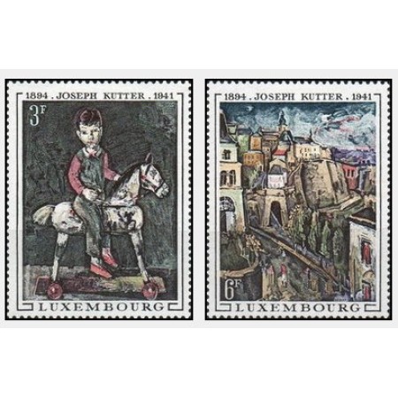 Luxemburg 1969 - picturi, serie neuzata Luxemburg 1969 - picturi, serie neuzata