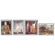 Marea Britanie 1968 - picturi, arta, serie neuzata