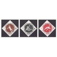 Japonia 1961 - Jocurile Olimpice Tokyo, sport, serie neuzata