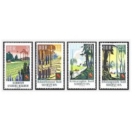 DDR 1969 - protectia padurilor, serie neuzata