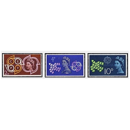 Marea Britanie 1961 - Europa, serie neuzata Marea Britanie 1961 - Europa, serie neuzata