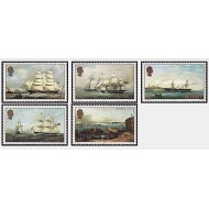 Jersey 1985 - picturi, vapoare, serie neuzata