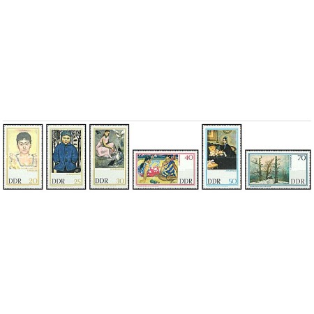 DDR 1967 - Picturi, arta, Muzeul din Dresda, serie neuzata DDR 1967 - Picturi, arta, Muzeul din Dresda, serie neuzata