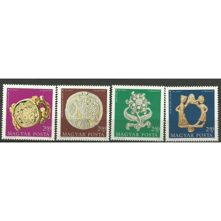 Ungaria 1973 - ziua marcii postale, serie neuzata