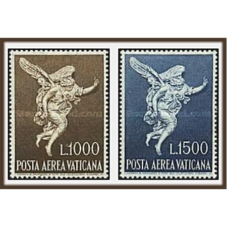 Vatican 1962 - Posta Aeriana, serie neuzata Vatican 1962 - Posta Aeriana, serie neuzata