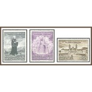 Vatican 1961 - 1100th anniv. Sct. Meinrad, serie neuzata