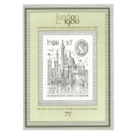 Marea Britanie 1980 - Expo filatelic Londra, colita neuzata