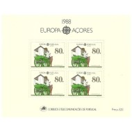Portugal Azore 1988 - Europa, bloc neuzat