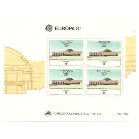 Portugal Azore 1987 - Europa, bloc neuzat Portugal Azore 1987 - Europa, bloc neuzat