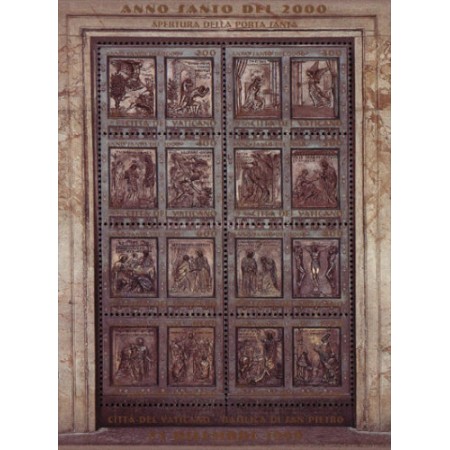 Vatican 1999 - Anul Sfant 2000, bloc neuzat