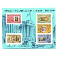 Guernsey 1990 - ziua marcii postale, bloc neuzat