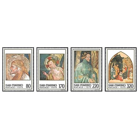 San Marino 1979 - Craciun, serie neuzata San Marino 1979 - Craciun, serie neuzata