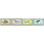 Indonesia 1966 - Fauna, reptile, serie neuzata