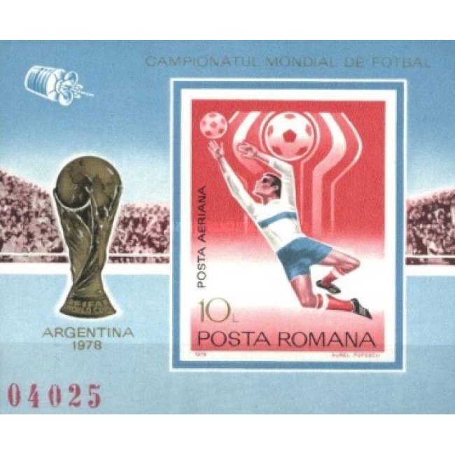 1978 - C.M. fotbal Argentina, colita nedantelata neuzata