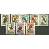 Ungaria 1962 - Pasari de prada, serie neuzata