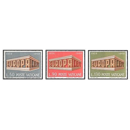 Vatican 1969 - Europa, CEPT, serie neuzata Vatican 1969 - Europa, CEPT, serie neuzata