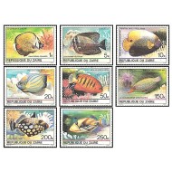 Zaire 1980 - Pesti, fauna, serie neuzata