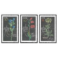 DDR 1966 - flori protejate, serie neuzata