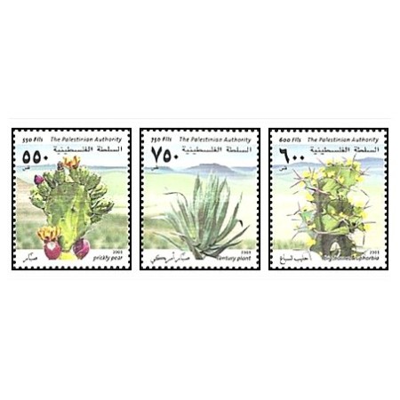 Palestina 2003 - Plante, flora, flori, serie neuzata Palestina 2003 - Plante, flora, flori, serie neuzata