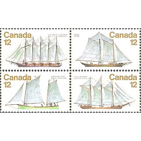 Canada 1977 - Vapoare, serie neuzata Canada 1977 - Vapoare, serie neuzata