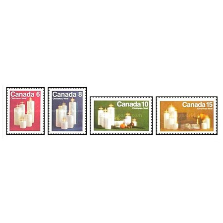 Canada 1972 - Craciun, serie neuzata Canada 1972 - Craciun, serie neuzata