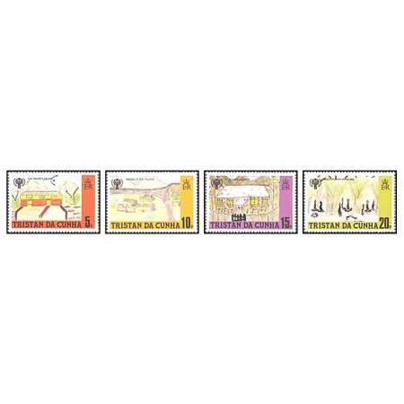 Tristan da Cunha 1979 - UNICEF, desene, copii, serie neuzata Tristan da Cunha 1979 - UNICEF, desene, copii, serie neuzata