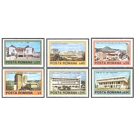 1979 - Arhitectura contemporana, serie neuzata