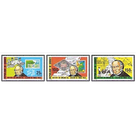Djibouti 1979 - Sir Rowland Hill, serie neuzata Djibouti 1979 - Sir Rowland Hill, serie neuzata