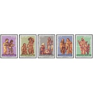 Luxemburg 1971 - Craciun, Caritas, serie neuzata